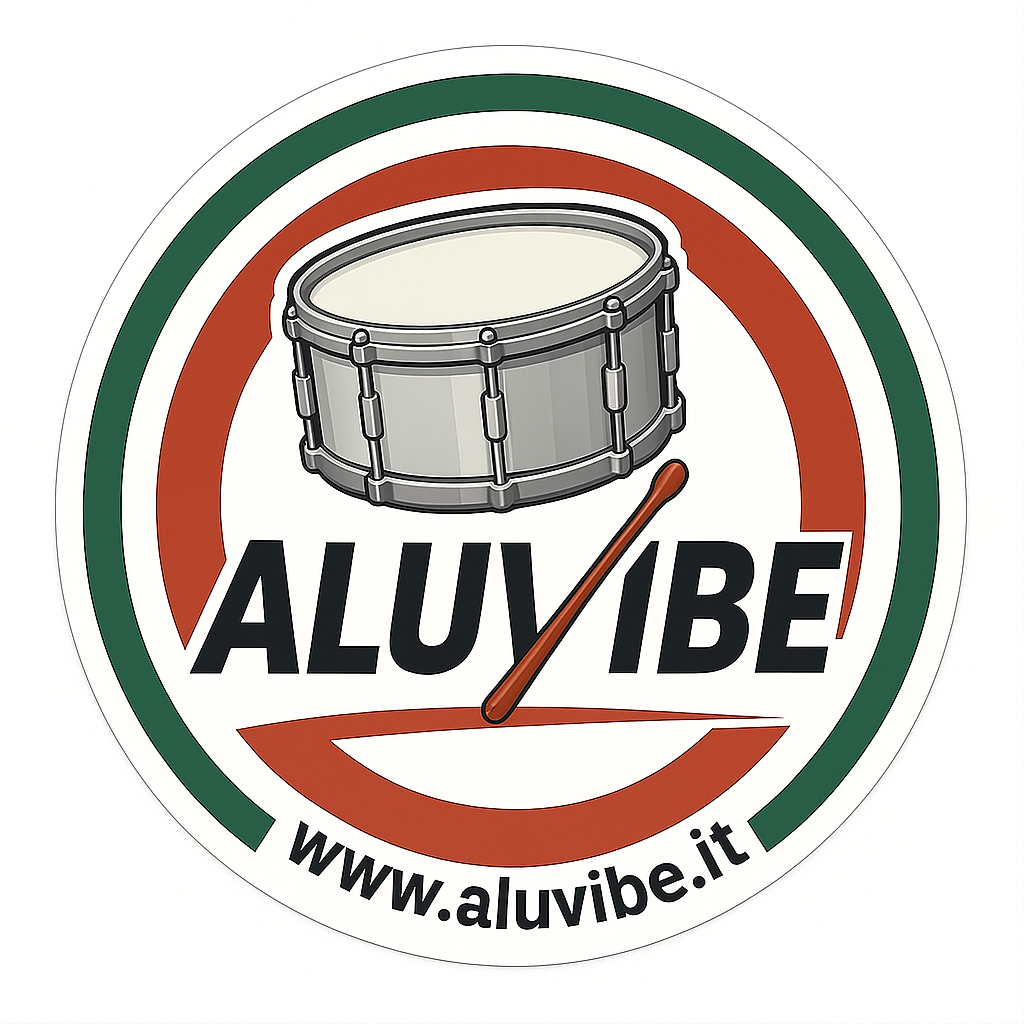 AluVibe logo - rullanti artigianali