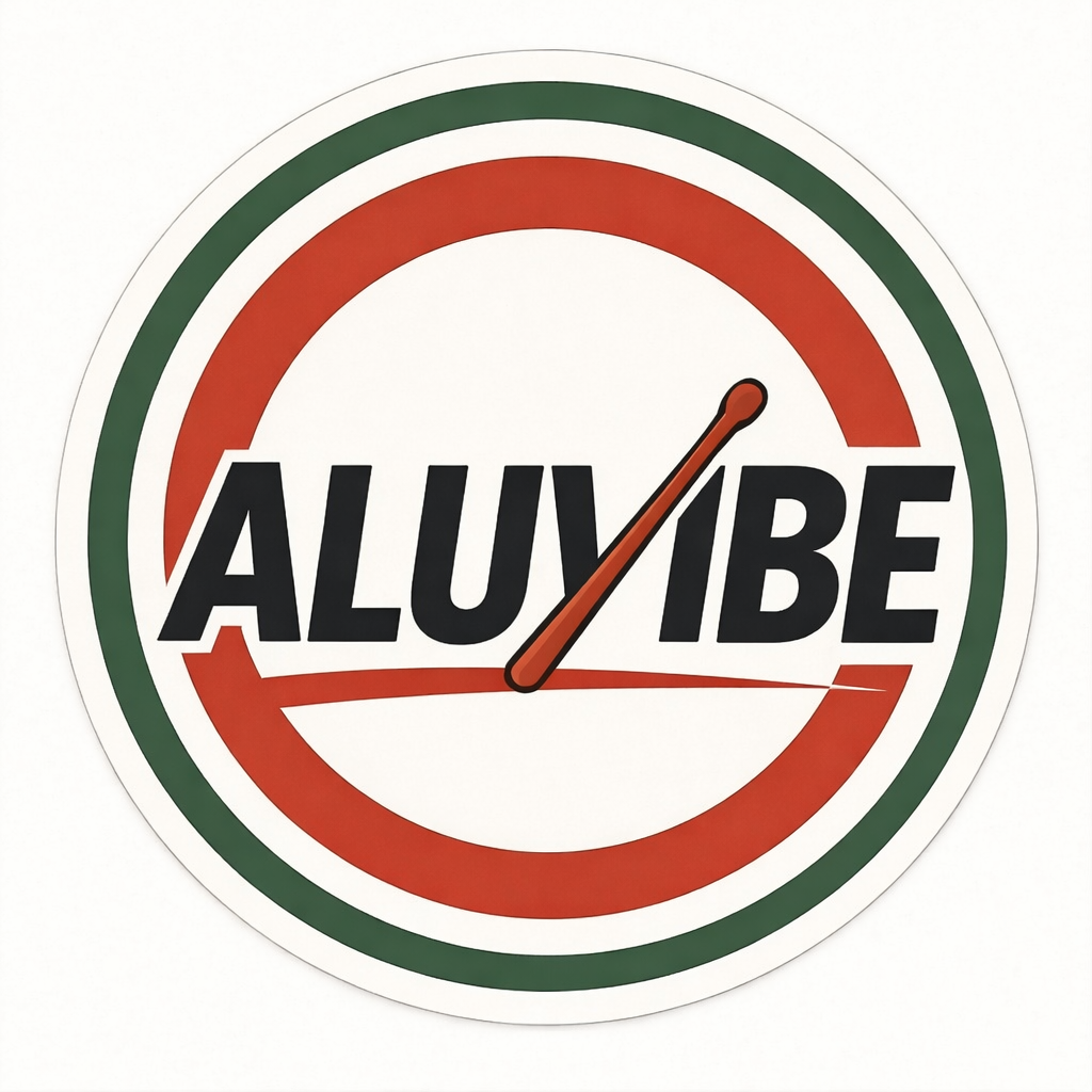 AluVibe logo - rullanti artigianali